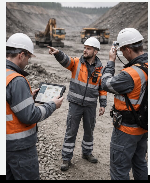 Система контроля персонала для горнодобывающей отрасли в Ачинске