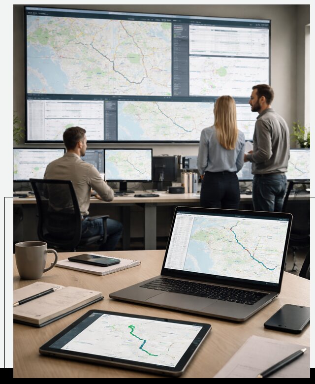 Трекинг грузов и Fleet Management, мониторинг автопарка в Ачинске