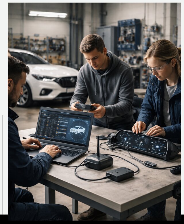 Разработка Connected Car и ПО для автопрома в Ачинске