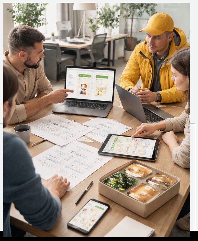 Разработка агрегатора доставки еды в Ачинске от 15195 р., АвикейЧнс